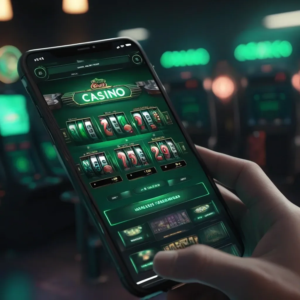 Betzino Mobile Casino Interface